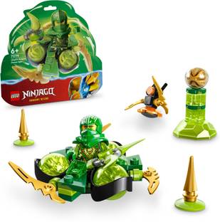 LEGO Ninjago Lloyd's Dragon Power Spinjitzu Spin (56 Blocks) Model Building Kit