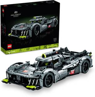 LEGO Technic Peugeot 9X8 24H Le Mans Hybrid Supercar (1775 Blocks) Model Building Kit