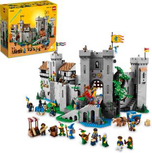 LEGO Icons Lion Knights Castle 10305 Building Kit (4,514 Blocks)