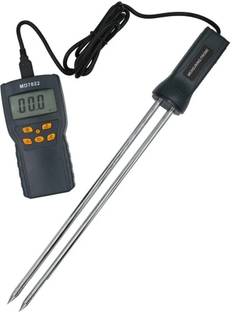 GoodsBazaar Digital Grain Moisture Tester Measuring Probe Tester Humidity Wheat ,Corn, Rice MD-7822 All-in-One Digital Moisture Measurer