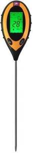 Real Instruments Digital Soil Moisture Meter 4 in 1 Soil Survey Instrument Pin-Type Digital Moisture Measurer