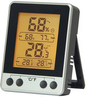 Techzere NQ531 Hygrometer Humidity Gauge Indicator Digital Indoor Thermometer Room Temperature All-in-One Digital Moisture Measurer