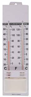 GoodsBazaar Dry & Wet Thermometer Humidity Moisture Measurer All-in-One Digital Moisture Measurer