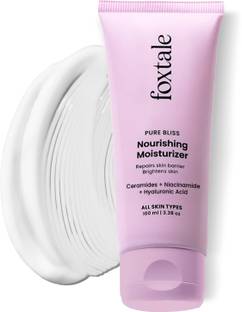 Foxtale Nourishing Ceramide Moisturiser|Lightweight |Non-sticky |100hrs Hydration