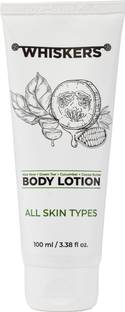WHISKERS Aloe Vera & Cocoa Butter Intensive Body Lotion|Deep Hydration|Green Tea Extract|