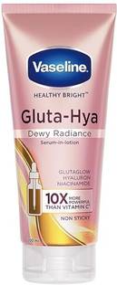 Vaseline Gluta-Hya Dewy Radiance Lotion for Face & Body | Gives Brighter Skin 70ml