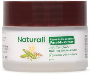 Naturali Pigmentation Corrector Moisturiser With Oat, Pea & Alpha Arbutin�| Paraben Free