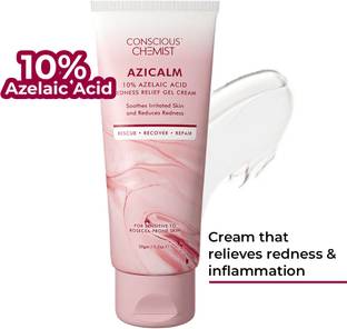 Conscious Chemist 10% Azelaic Acid Face Cream | Reduces Redness & Acne | Soothes All Skin