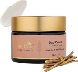mellow Chandan Mulethi Day Cream with Sun Protection (Normal to Oily Skin)