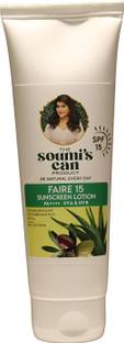 The Soumi's Can Product FAIRE 15 SUNSCREEN LOTION