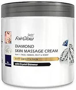 Corlin FairGlow Diamond Skin Massage Cream Multipurpose: Face, Hands, Body & Facial