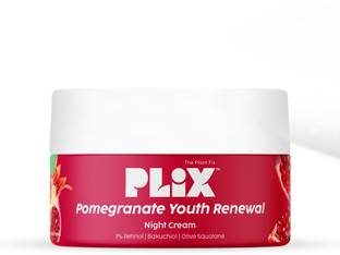 The Plant Fix Plix Pomegranate 1.20% Retinol & 1% Bakuchi Oil Anti Ageing Night Cream