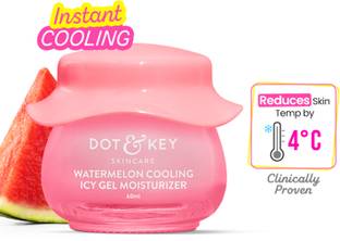 Dot & Key Watermelon Cooling Icy Gel Moisturizer,Instantly Cools Skin,With Hyaluronic