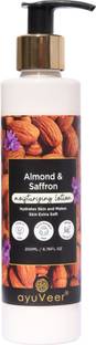 ayuveer Almond & Saffron Lotion