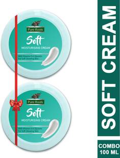 Pure Roots Soft Moisturising Cream Pack of 2 ( 100ml*2 )