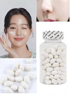 GABBU Best Facial Capsule for Skin Facial/Brightning,200 Pcs Helps to Marks & Spots