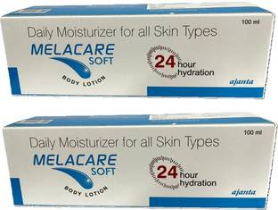 MelaCare Soft Moisturizing Body Lotion 2x100ml