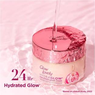 Glow & Lovely Hydra Glow 25g Rose Enrich Serum Cream for Women (Pack of 1) (25 g)
