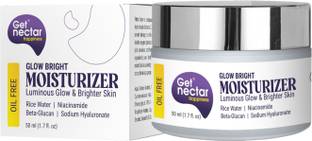 Get Nectar Happiness Moisturizer Glow Bright Gel Powerful Hydration Repair Dry Skin Younger Looks