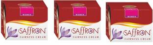 VI-JHON Saffron Red Skin Fairness Cream Set of 3