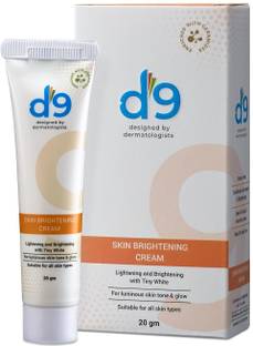 D9 Skin Brightening Cream | All Skin Types | Designed by Dermatologists | Unisex
