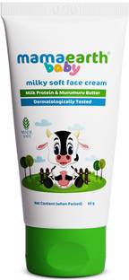 Mamaearth Milky Soft Face Cream With Murumuru Butter for Babies, 60 ml
