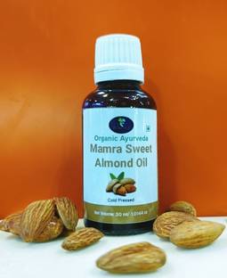 floradale Organic Almond Oil for All Skin Types (No Chemical, Paraben Free & Cruelty Free)