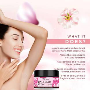 Fezora Underarm Complete Care Cream 50g Helps Lighten Dark Armpits Keeps Underarm dry