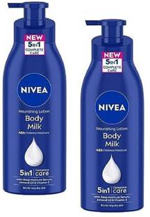 NIVEA Body Lotion Nourishing Body Milk With Almond Oil And Vitamin E