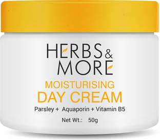 HERBS & MORE MOISTURISING DAY CREAM | Parsley + Aquaporin + Vitamin B5 | For Hydrated Glow