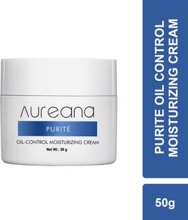 Aureana Purite` Oil Control Day Cream - Reduces Sebum Production, Prevents Bacterial Growth, Minimizes Pores - 50 g