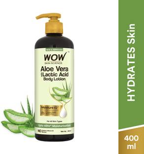 WOW SKIN SCIENCE Aloe With Lactic Acid Body Lotion