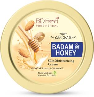 Biofresh Pure Herbal Badam & Honey Body/Skin Moisturizing/Non-Greasy/Winter Hydrate Cream