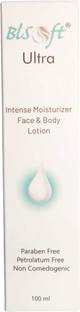 BLSOFT Ultra Intense Moisturizer Face & Body Lotion, Non Comedogenic & Paraben Free