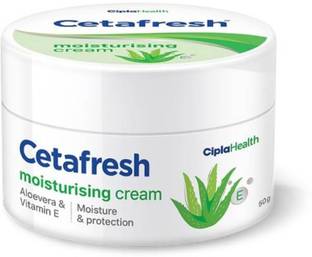 Cipla Cetafresh Moisturising Cream with Vitamin E|For Face, Hands & Body|
