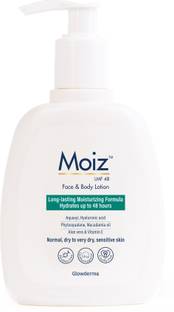 Moiz LMF 48 Lotion | 48 Hour Hydration | With 17 Moisturizers | Non-Comedogenic