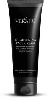 veraku Brightening Face Cream with Niacinamide & Hyaluronic Acid (For Men)