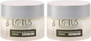 Lotus Professional PhytoRx Whitening & Brightening Crème SPF25 PA+++, 50g
