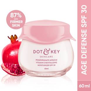 Dot & Key Pomegranate + Multi-Peptide Anti Ageing Moisturizer SPF 30 | Reduces Wrinkles