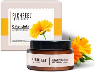 RICHFEEL Calendula Anti Blemish Overnight Cream|Clinically Potent Echinacea|50 g