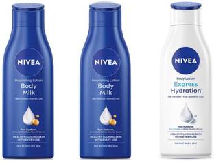 NIVEA 1 Express Hydration & 2 Bodymilk 75mlLotion