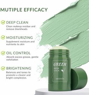 MEIDIAN ™Green Tea Mask Stick For Face Blackheads | Whiteheads | Oil Control, Anti Aging