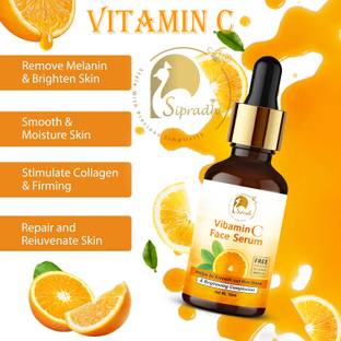 Sipradh Sun Protection Skin Improved Vitamin C Facial Serum for Anti-Aging Glowing Skin