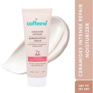 mCaffeine Deep Nourishing Face Moisturizer for Dry Skin | Ceramide, Shea Butter & Coffee