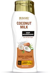 DR.RASHEL COCONUT MILK BODY LOTION FOR DEEP NOURISHING WITH VITAMIN E