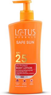 LOTUS HERBALS Safe Sun UV Protect Body Lotion SPF 25 PA+++_250ml