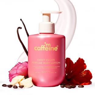 mCaffeine Sweet Escape Perfume Body Lotion |Deeply Butter Moisturizes| Fruity-Floral Scent