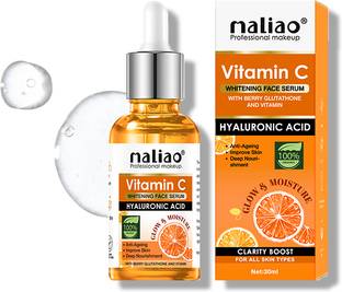maliao Vitamin C Whitening Face Serum with Berry Glutathione & Hyaluronic Acid