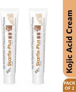 Fixderma Skarfix-Plus Cream with Kojic Acid for Hyperpigmentation, Melasma & Acne Scars