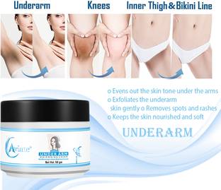 Aviate Underarm Whitening Scrub for Dark Underarms Spot Removal FOR Men & Women